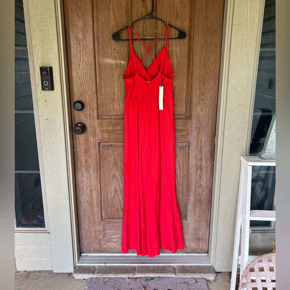 Red jumpsuit - Picture 4 of 6